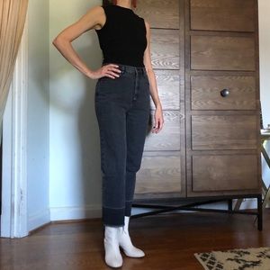 Rachel Comey black slim legion jean size 6. Fits like a 4!